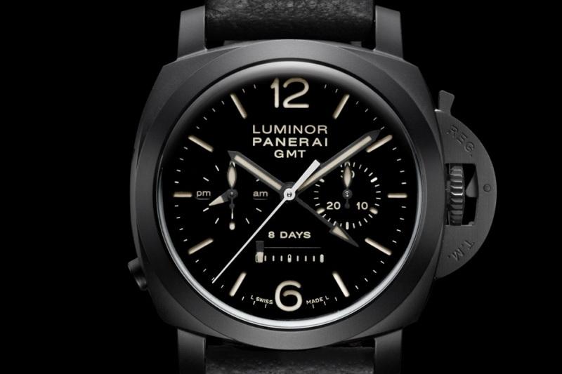 Panerai 317 (Officine Panerai) PAM00317 - Luminor 1950 Chrono Monopulsante 8 Days GMT Ceramica - 44mm